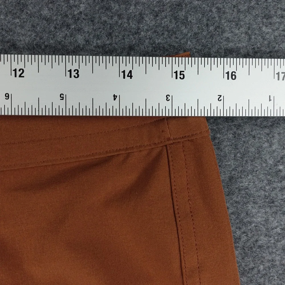 prAna Board Shorts Mens 28 Quick Dry Surf Swim Rust Brown